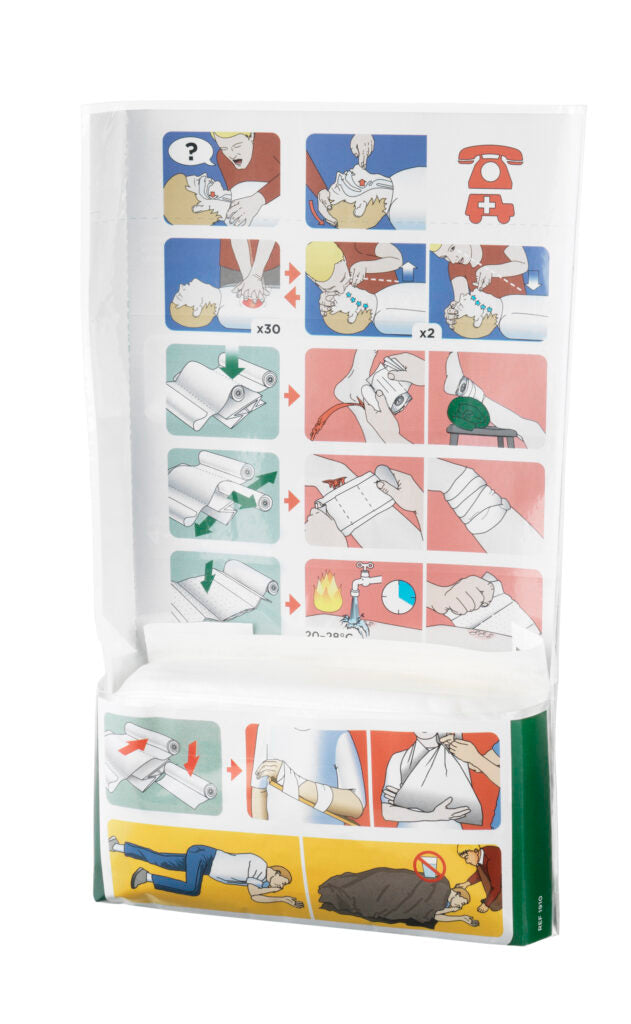 "Cederroth" 4 in 1 Blutstiller Wundverband Set, 3-teilig