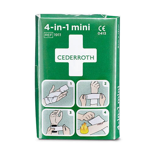 "Cederroth" 4 in 1 Blutstiller "mini" Wundverband Set