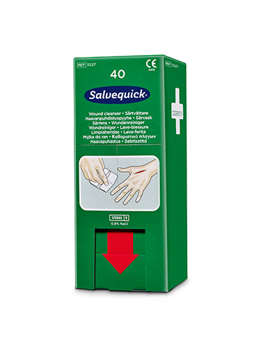 40 "Cederroth" Wipes Salvequick Wundreiniger refill für Savett-Spender REF 51011006