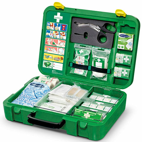 "Cederroth" First Aid Kit DIN 13157 30 cm x 42 cm x 18,8 cm grün