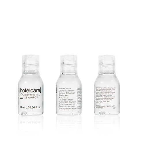 50 Haut- & Haarshampoo "Hotel Care" 19 ml Minifläschchen