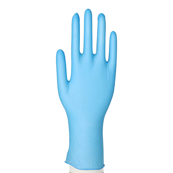 100 "Medi-Inn" Handschuhe Nitril puderfrei "Long" blau Größe L