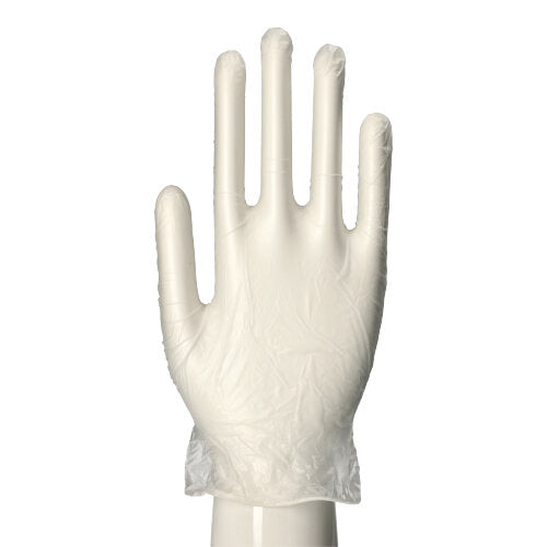 100 "Medi-Inn PS" Handschuhe, Vinyl gepudert "Light" transparent Größe M