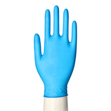 Lade das Bild in den Galerie-Viewer, 100 &quot;Medi-Inn® PS&quot; Handschuhe, Latex puderfrei blau &quot;Blue Grip&quot; Größe M
