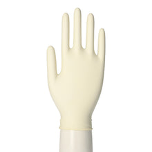 Lade das Bild in den Galerie-Viewer, 100 &quot;Medi-Inn® PS&quot; Handschuhe, Latex puderfrei &quot;Comfort&quot; weiss - natur Größe M
