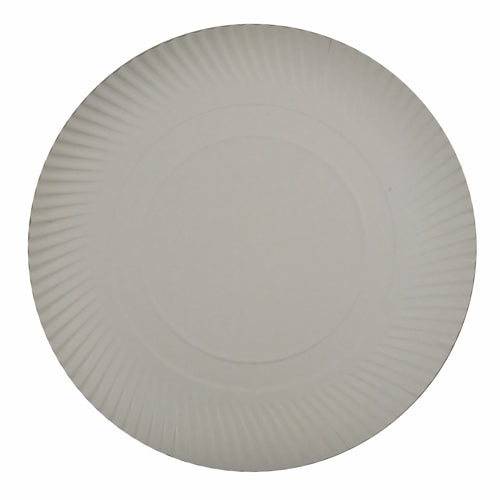 50 Teller, Pappe [rc] rund Ø 32 cm · 2 cm weiss