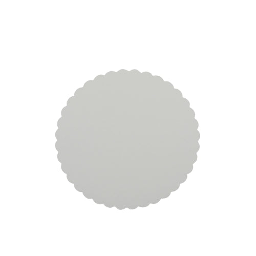 100 Tortenunterlagen, Pappe [rc] rund Ø 20 cm weiss