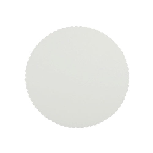 100 Tortenunterlagen, Pappe [rc] rund Ø 26 cm weiss