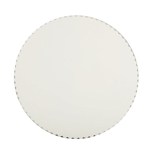 100 Tortenunterlagen, Pappe [rc] rund Ø 28 cm weiss