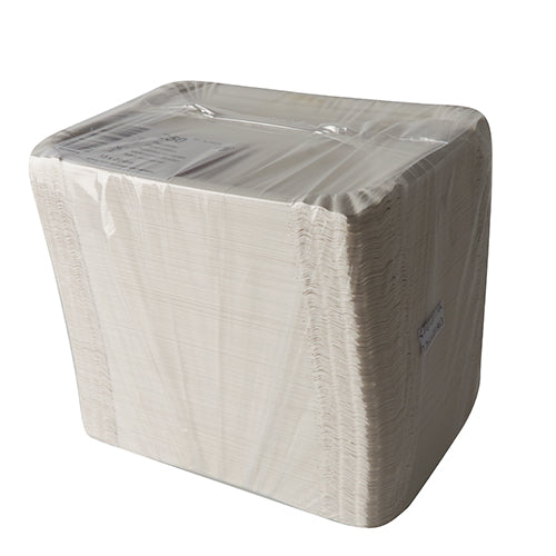 250 Teller, Pappe [ff] eckig 13 cm x 20 cm weiss