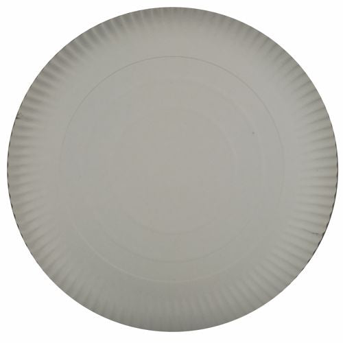 100 Teller, Pappe [ff] rund Ø 34 cm · 2 cm weiss