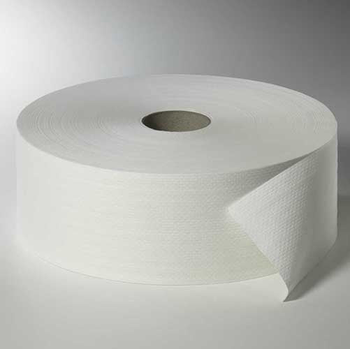 6 Rollen Toilettenpapier, 2-lagiges Tissue Ø 26,5 cm · 420 m x 10 cm weiss 