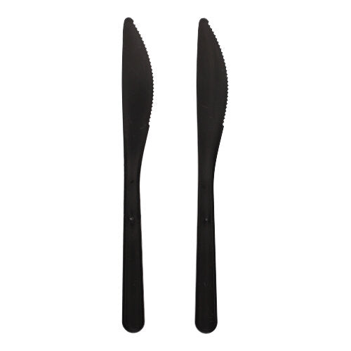 50 "Circulware by Haval" Mehrweg-Messer PP-MF 18,5 cm schwarz extra stabil