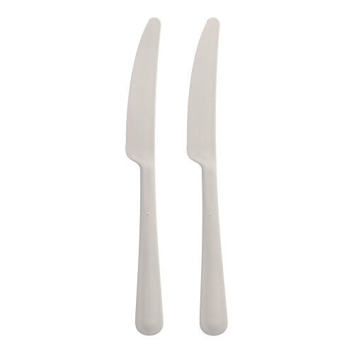 10 "Circulware by Haval" Mehrweg-Messer PP-MF 19,7 cm weiss "Gaia" extra stabil
