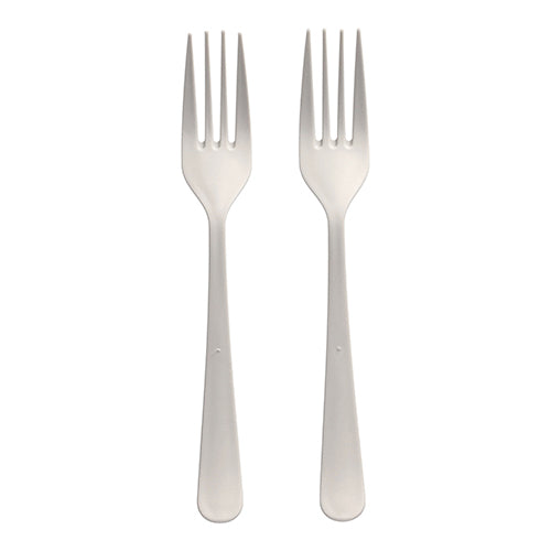 100 "Circulware by Haval" Mehrweg-Gabeln PP-MF 19 cm weiss "Gaia" extra stabil, in Spenderbox