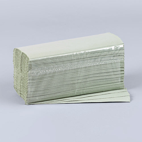 3600 Blatt Handtuchpapier C-Falz 33 cm x 25 cm grün 1-lagig (20 x 180)