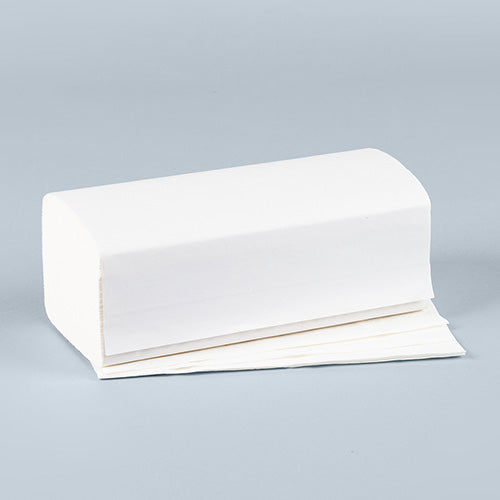 3200 Blatt Handtuchpapier V-Falz 23 cm x 25 cm hochweiss "Comfort" 2-lagig (20x160)