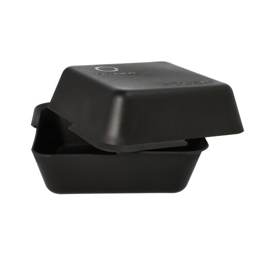 36 "Circulware by Haval" Mehrweg-Foodboxen 4,3 cm x 15,6 cm x 15,6 cm schwarz , 2-teilig