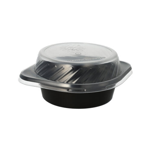 12 Mehrweg-Suppenschalen PP 500 ml Ø 15,6 cm · 4,5 cm schwarz