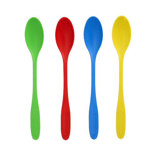 100 "Circulware by Haval" Mehrweg-Sorbetlöffel PP-MF 17,5 cm farbig sortiert extra stabil
