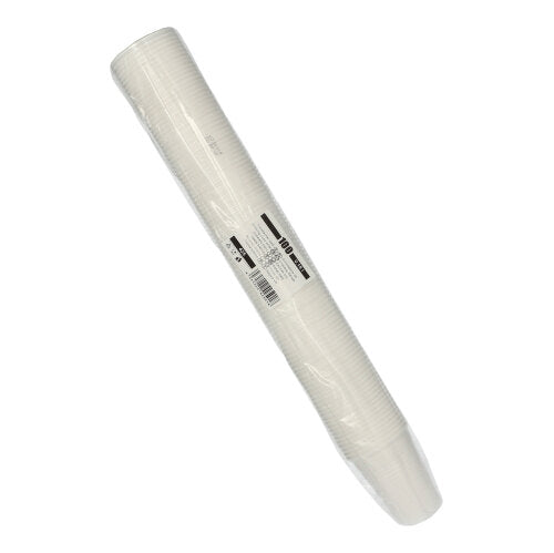 100 Trinkbecher PP 0,18 l Ø 7 cm · 8,6 cm weiss