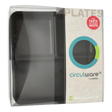 Lade das Bild in den Galerie-Viewer, 12 &quot;Circulware by Haval&quot; Mehrweg-Schalen Mix &amp; Match eckig 2,9 cm x 23,4 cm x 23,4 cm schwarz
