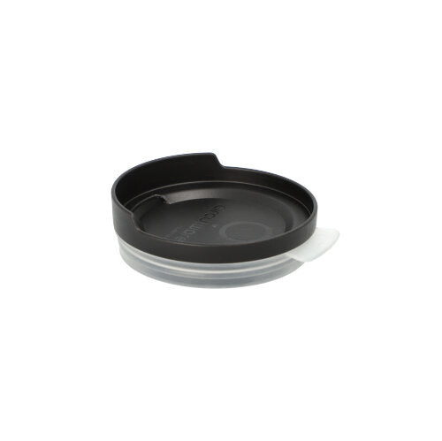 20 "Circulware by Haval" Deckel für Trinkbecher PP rund Ø 8 cm · 2,5 cm schwarz inkl. Trinköffnung