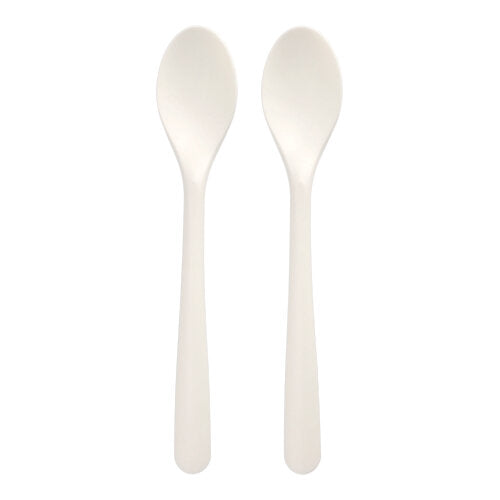 50 Löffel "Folia" C-PLA 19 cm weiss