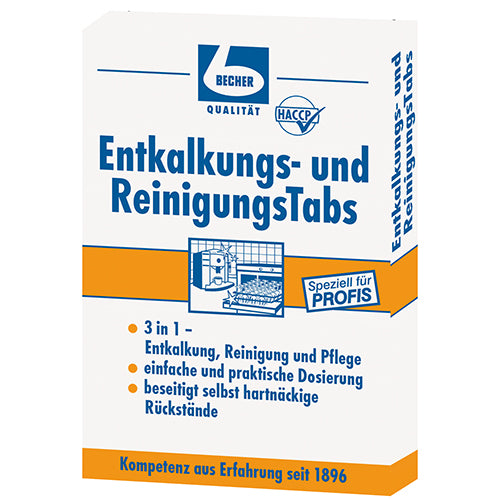 8 "Dr. Becher" Entkalkungs- und ReinigungsTabs