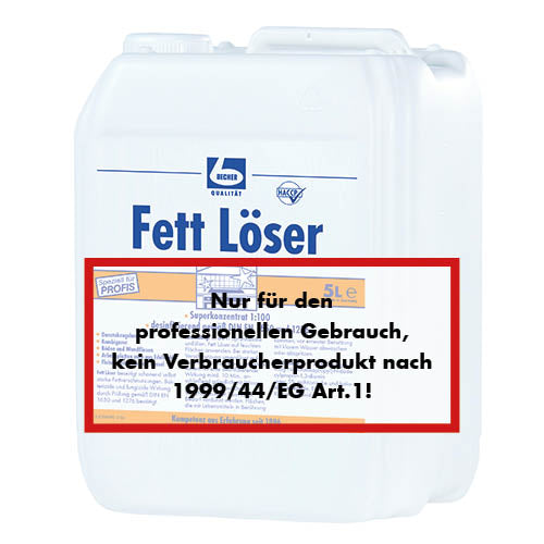 "Dr. Becher" Fett Löser 5 l