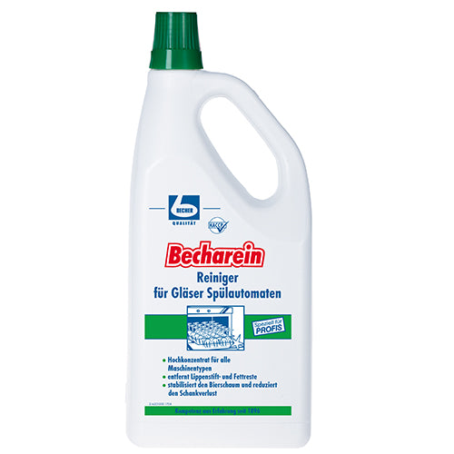 "Dr. Becher" Becharein Reiniger 2 l für Gläserspülautomaten