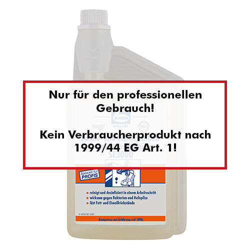 "Dr. Becher" Sahne-und Eismaschinendesinfektionsreiniger 1 l SE3000 mit Dosierkopf