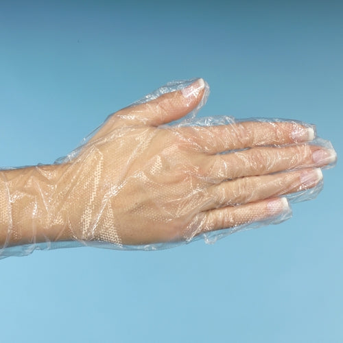 500 "WORK-INN/-PS" Handschuhe, PE transparent für Damen, M